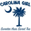 Buy Blue Carolina Girl Sweeter than Sweet Tea T-Shirts, Apparel, and Gifts