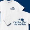 Buy Blue Carolina Girl Best in the World Deluxe T-Shirts, Apparel, and Gifts
