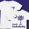 Buy Purple Polka Dots South Cackalacky Deluxe T-Shirts, Apparel, and Gifts