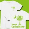 Buy Lime Green Polka Dots South Cackalacky Deluxe T-Shirts, Apparel, and Gifts